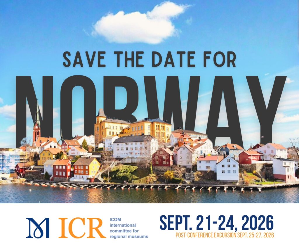 Save the Date For NORWAY, ICR Annual Conference 2026 - ICOM ICR - ICOM ICR